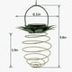thumbnail image 1 of Paquete de 2 luces solares colgantes para exteriores, 60 luces LED solares decorativas de piña para exteriores para jardín, patio, césped, decoración de mesa, blanco cálido, 1 of 5