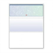 DocuGard Blue/Green Prismatic Top Check, 8.5" x 11", 24 lb, 500 sheets