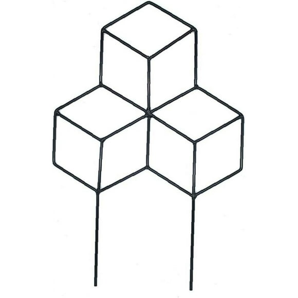nipocaio 2pcs Garden Climbing Frame Plant Trellis Plant Support Pile Cucumber Trellis Rose Vegetable Pot Support Frame