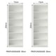 thumbnail image 3 of Kit Estante Librero Organizador Madesa 6908 Blanco, 3 of 10