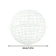 thumbnail image 2 of Chicken Balls Cage for Outside 8 Inch Plastic Spherical Chicken Cage Movable Chicken Coop Rollable Round Rabbits Duck Safe Walking Net, 2 of 5