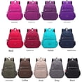 thumbnail image 2 of Mochila especial Mochila ligera y transpirable Mochila de viaje informal para hombres y mujeres Mochila para estudiantes Mochila para todo tipo de combinaciones, 2 of 5