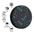thumbnail image 5 of Rv Spare Tire Cover 16 inch - Blue Heart Dragonfly Tire Covers for Trailers, Adjustable Camper Spare Tire Cover, 5 of 7