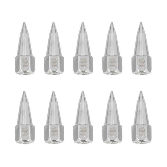 10Pcs Standard Grease Sharp Type Nozzle Gun Fitting Manual Pneumatic Oil Nipple 1/8in