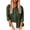 Army Green, variant on Dazajoo Women Summer Cotton Linen Solid Color Shirts 2026 Dressy Trendy Button Down Lapel Neck Tunics Tee Baggy Long Sleeve Tops with Pocket,Black,M