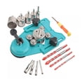 thumbnail image 1 of Kit 16 Brocas De Diamante Con Guía Para Cerámica, Vidrio, 1 of 3