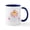 White/Navy Inside, variant on CafePress - Peanuts Sally Brown Love - 11 oz Ceramic Mug - Novelty Coffee Tea Cup