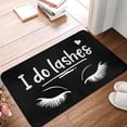 thumbnail image 2 of Eyelash Makeup Artists Cosmetologists Doormat Bedroom Welcome Entrance Home Carpet Eye Decoration Floor Rug Door Mat Bath Mat, 2 of 6