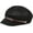 Belt Buckle Black, variant on Women Summer Straw Woven Visor Sun Hat Newsboy Cap Painter Hat