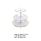 thumbnail image 4 of Soporte de pastel de 3 niveles Cateissary para pastelería color blanco, 4 of 6