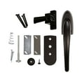 thumbnail image 3 of Larson Euro Black Lift Lever Handle - Surface Mount Fits Solid Core Doors, 3 of 6