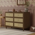 thumbnail image 3 of Namesake Marin with Cane 6 Drawer Assembled Dresser, 3 of 7