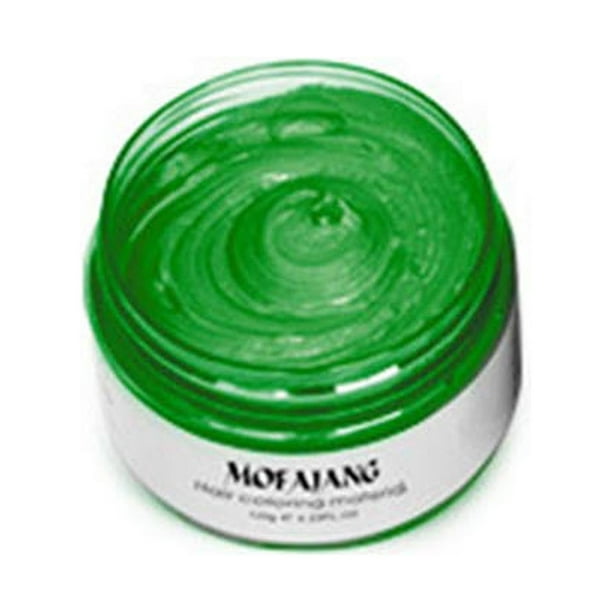 MOFAJANG Tinte temporal para el cabello, cera para el cabello, unisex, morado y gris