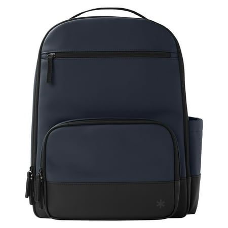 Skip Hop Flex Diaper Bag Backpack  Multi-Function Baby Travel Bag with Changing Pad & Stroller Attachment for All Ages Navy