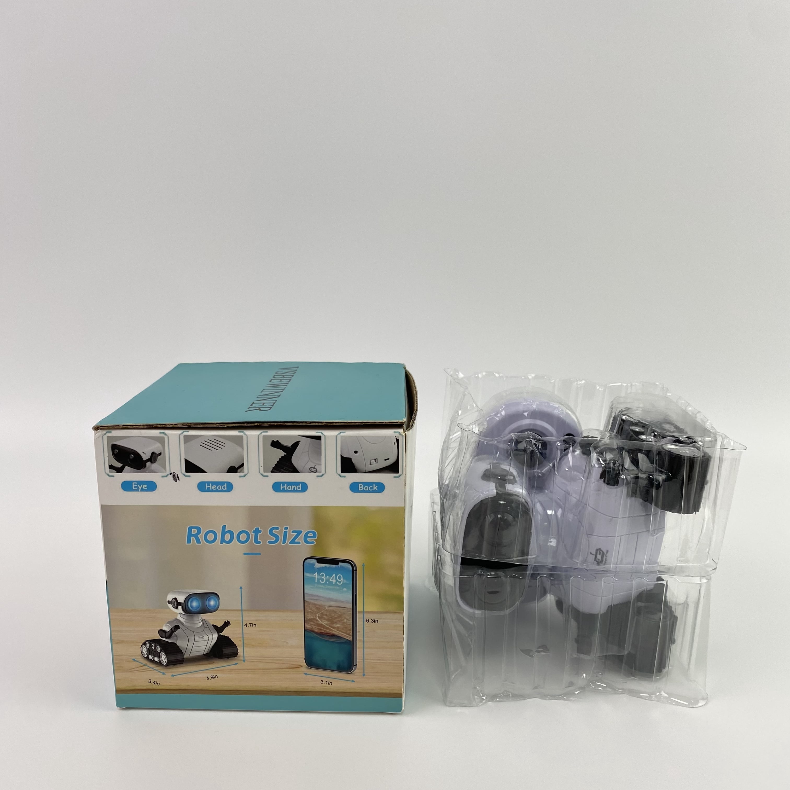 VSBEWINNER Toy robots, Robot Toys,Flexible RC Robots,Remote Control Robot Toys with Dancing Singing Music and LED Eyes, Birthday Gifts