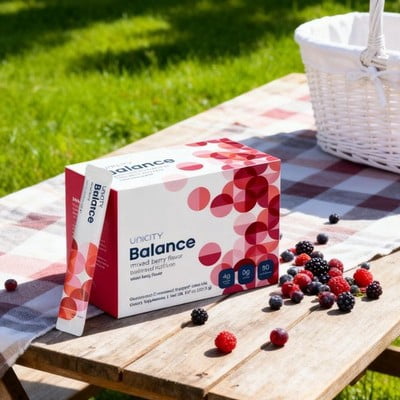 Unicity Balance Mixed Berry Drink Mix 2 Box Pack, 60 Sachets Total (2 x 30), Instant Berry Beverage Powder, Low Calorie Daily Drink Mix, Travel Friendly Sachets for Men & Women