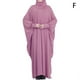 Ramadan Musulman une Pièce Robe de Prière Vêtement Femmes à Capuche Plein Abaya J9K6 – image 1 sur 9