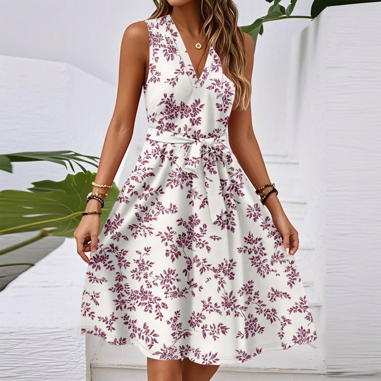 floral midi dress graduation Olivaceous White & Blue Floral Corset Midi Dress – Size L main image 1