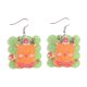 thumbnail image 1 of Pendientes colgantes con temática navideña: bonitos pendientes acrílicos con forma de Papá Noel o muñeco de nieve para fiestas navideñas, joyas festivas ligeras para mujeres y adolescentes., 1 of 1