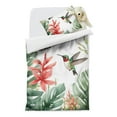 thumbnail image 2 of Hummingbird and Flower Duvet Cover and Pillowcase Set for Single Bedding, Bedroom Accessories for Kids Teens, 2 of 5