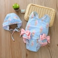 thumbnail image 6 of Gerichy Toddler Girl Swimsuit,Girls Bathing Suit Toddler Summer Girls Sunflower Flower Printing Ruffles Two Piece Swimwear Swimsuit Bikini, 6 of 6