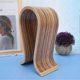 thumbnail image 1 of Wooden Headset Hanger Rack Earphone Arch Shape Stand Holder for Desktop Table AccessoriesWood Grain, 1 of 3