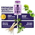 thumbnail image 6 of Memo Clarity Supplement Capsules – MemoClarity All Natural Memory Focus Pills, 5 Pack, 300 Capsules, 6 of 6