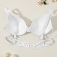 thumbnail image 5 of UDAUDU Women's Push Up Bra Comfortable Ultimate Smoothing Convertible Soft Bra Lightweight Everyday Bras White 34C, 5 of 6