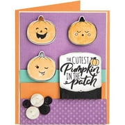 Sizzix Framelits Die & Stamp Set By Katelyn Lizardi 11/Pkg-Cutest Pumpkin
