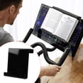 thumbnail image 3 of Support de Tablette pour Tapis Roulant, Support de Lecture en Acrylique pour Vélo d'Exercice et Équipement de Gym, avec Design Clair Incassable pour Tablette, Livres, Magazines, Téléphone 7.09x6.3x2.48 Po, 3 of 7