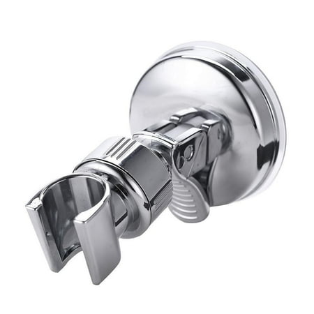 

Bescita Shower Head Handset Holder Chrome Bathroom Wall Mount Adjustable Suction Bracket