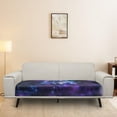 thumbnail image 5 of Renewold Wolf Butterfly Galaxy Stretch Couch Cushion Slipcover Separate Sofa Seat Cushion Cover Soft Loveseat Cushion Cover Washable Furniture Protector with Elastic Bands, M, 5 of 5