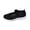 Black, variant on Women's Plus Size Breathable Mesh Wedge Heel Casual Mary Jane Shoes Spring Summer Comfortable Walking
