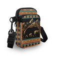 thumbnail image 3 of HELLHERO Shoulder Bag Bear with Zipper Underarm Shoulder Bag for Unisex, 3 of 7
