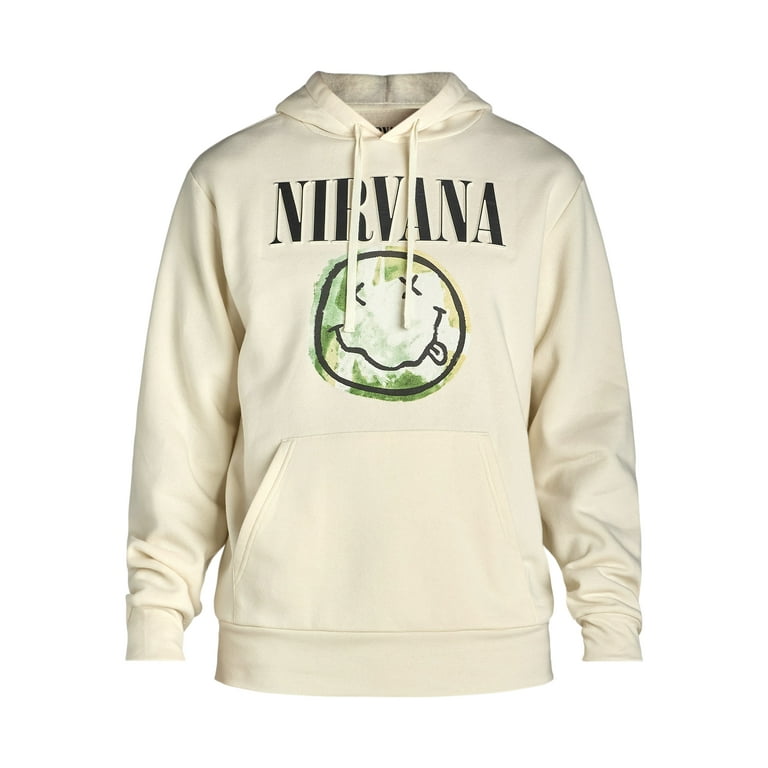 Nirvana Men's & Big Men's Pullover Embossed Hoodie Nirvana Men's & Big Men's Pullover Embossed Hoodie