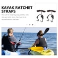 thumbnail image 5 of SHISUYAN Cargo Ratchet Pulley Rope Hanger 2PCS Kayak Tie Down Straps Canoe Adjustable Rope Hanger, 5 of 5