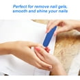 thumbnail image 2 of Yeacher 10Pcs Double-side Nail Files Mini Disposable Nail Buffer DIY Sandpaper Nail Tips Pink Blue Sanding Block Nail Art Tools, 2 of 7
