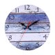 thumbnail image 1 of Reloj de pared redondo decorativo Reloj de pared con números arábigos Reloj decorativo con movimiento de cuarzo que hace tictac Inevent JJ24064-03, 1 of 6
