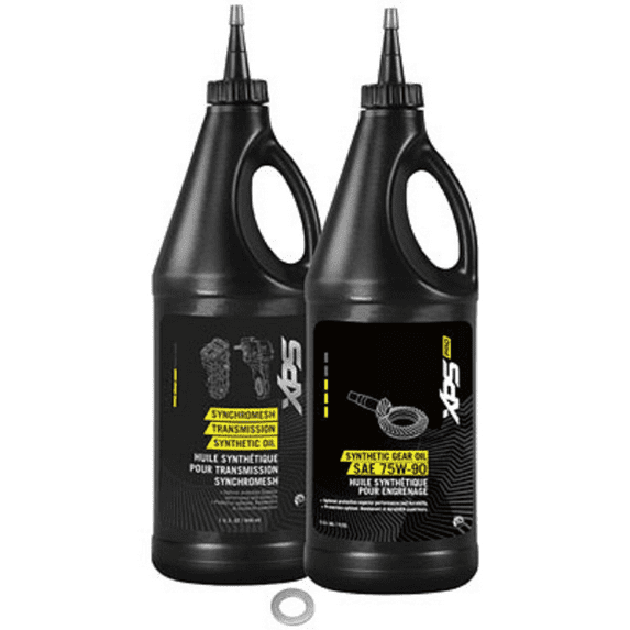 Drivetrain Oil Change Kit with Can-Am Oil Compatible With Can-Am Maverick Max 1000 X rs Turbo 2016-2017