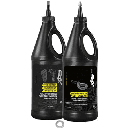 Drivetrain Oil Change Kit with Can-Am Oil Compatible With Can-Am Maverick Max 1000 X rs DPS 2014-2015