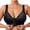 Black, variant on Bras for Women,Plus Size Embroidered Wireless Front Closure Bra Supportive Comfort Everyday Wear Seamless Underwire-Free,Sports Bras for Women,Black,4XL