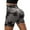 Black, variant on IWRICH Women's High Waist Workout Biker Shorts Gym Printed Seamless Cycling Scrunch Yoga Shorts Pink XL
