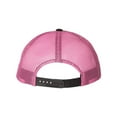 thumbnail image 2 of Richardson Low Pro Trucker Cap, M-L, Black-Neon Pink, 2 of 3