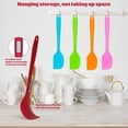 thumbnail image 3 of 5pcs Silicone Spatula Set, 8.3 inch Non-Stick Scrapers, Heat Resistant Spatulas for Nonstick Cookware, Flexible Cooking Utensil Set for Cake/Cream/Pastry/Butter/Batter Mixing/Cooking, 3 of 6