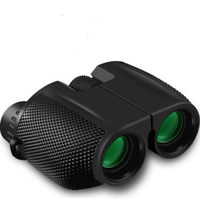 Binoculares compactos para adultos y niños 10X52 Mini binoculares de bolsillo livianos con correa para observación de aves Caza Viajes Senderismo