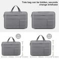 thumbnail image 7 of Amerteer 15.6 inch Laptop Case Laptop Bag, Multi-functional Notebook Sleeve Carrying Case Computer Bag for Samsung Acer Asus Lenovo Yoga Macbook Ultrabook Chromebook(gyay), 7 of 7