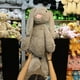 thumbnail image 2 of Conejo de Peluche PELUCHERIA Roger 60 cm Premium Conejito Grande Gris, 2 of 5