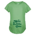 thumbnail image 4 of Maternity Wee Little One T Shirt Funny Pregnancy St Patricks Day Leprechaun Tee, 4 of 7
