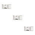 thumbnail image 1 of Youkk Metal Bag Webbing Belt Buckle Clip Clasp Stylish and Sturdy Silver Inner diameter 19mm 3Set, 1 of 6