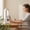 White, variant on 6-Speed Bladeless Electric Fan with Light, Portable Desktop Cooling Fan, Bladeless Desk Fan Small Quiet, 7-Color Night Light & Timer, for Personal Bedroom Home Office